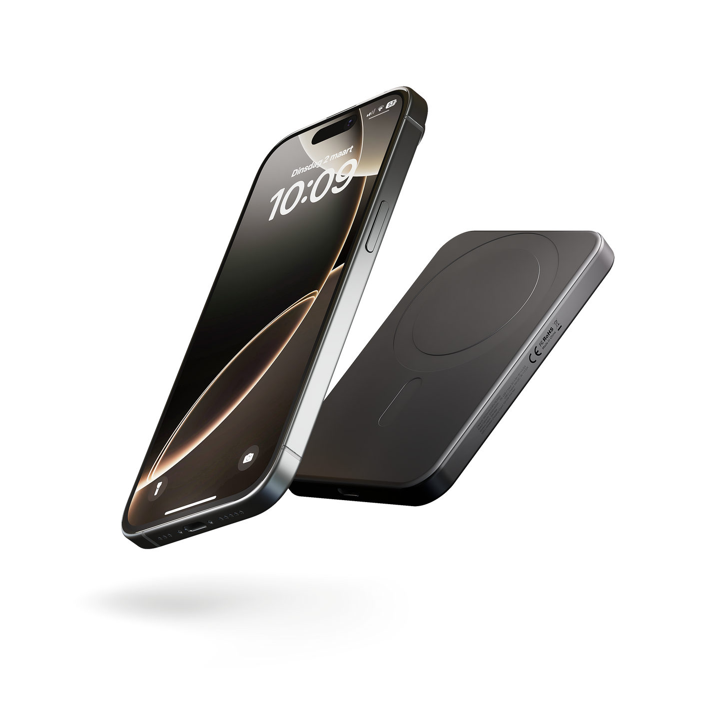 Zens 5000 mAh Powerbank Pro 1 Slim - Svart