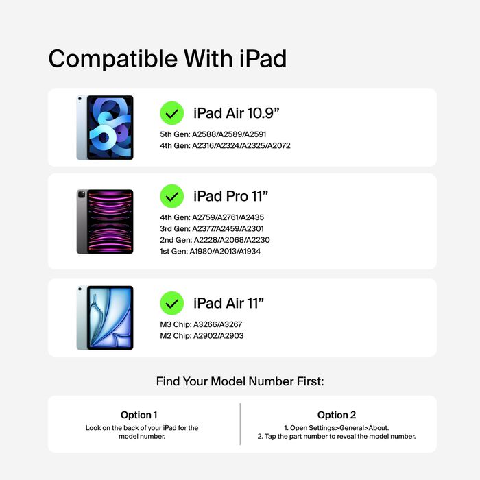 Belkin Everyday Cradle Tastatur til iPad Air / Pro 11"