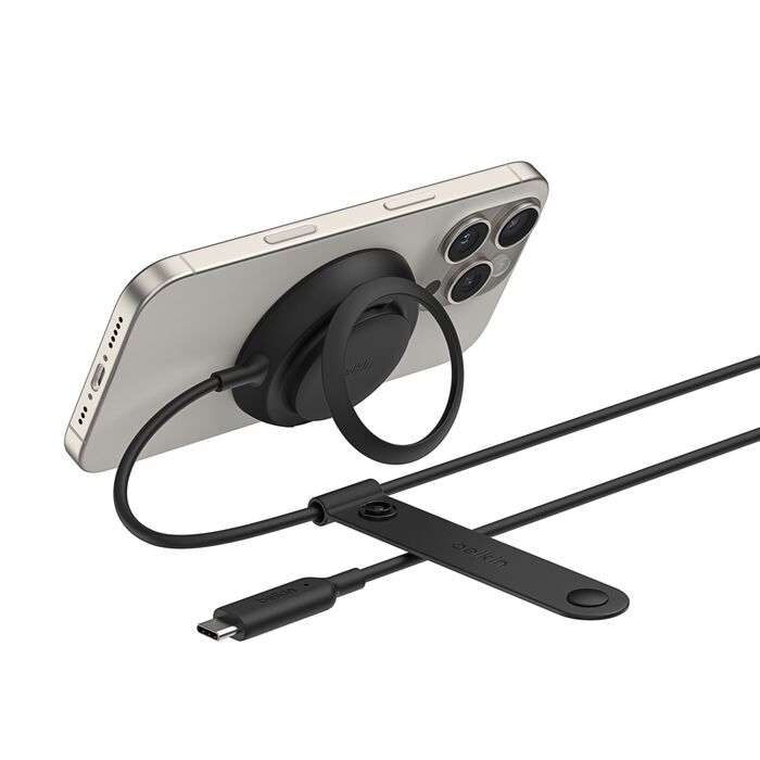 Belkin 25W UltraCharge Qi2 Pad Trådløs ladeplate - Svart