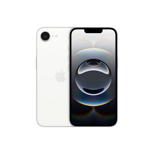 Brukt iPhone 16e 128 GB - Hvit