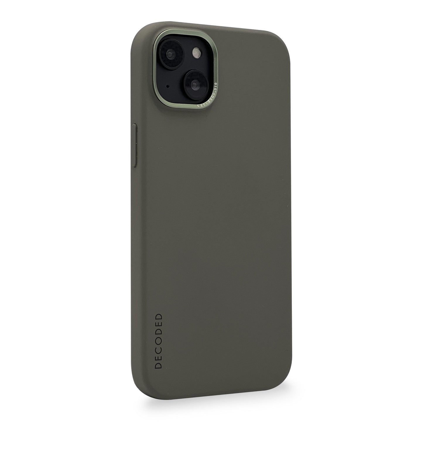 Decoded Silikon Backcover deksel til iPhone 14 Plus - Olive