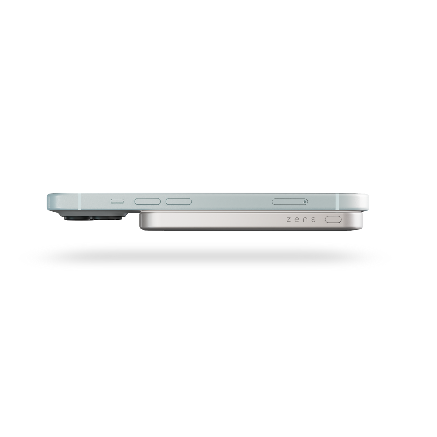 Zens 5000 mAh Powerbank Pro 1 Slim - Hvit