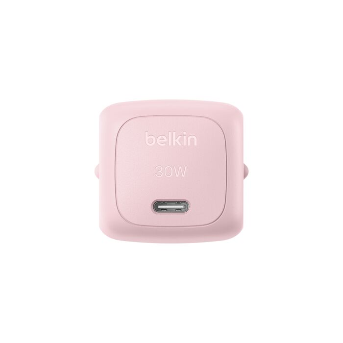 Belkin 30W USB-C PD Vegglader med ladekabel - Blush