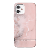 Richmond & Finch deksel for iPhone 12 mini i rosa marmormønster