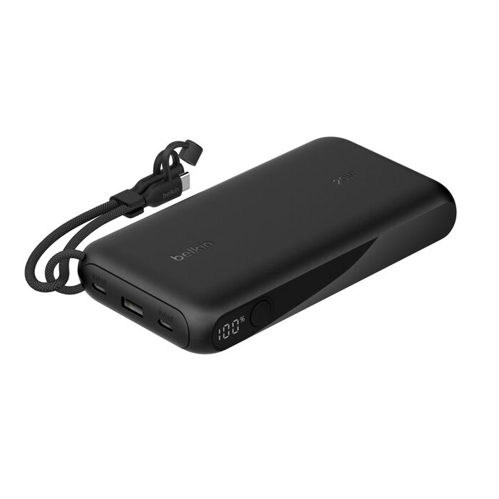 Belkin BoostCharge 20 000 mAh Strømbank med skjerm