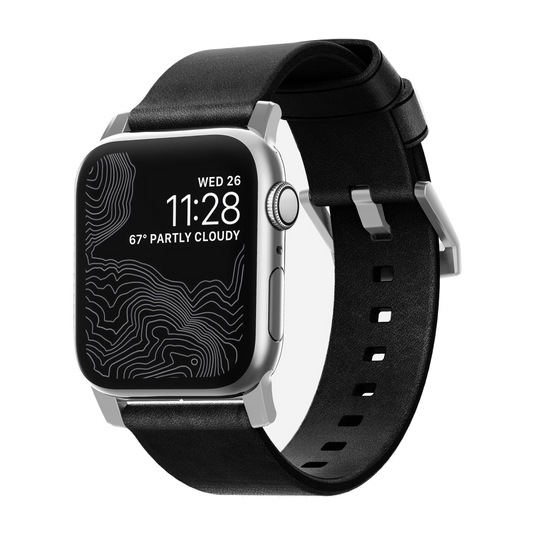 Nomad 44/42 mm Moderne skinnrem - Svart