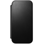Nomad Lommebokdeksel i skinn med MagSafe til iPhone 18 Pro Max - Svart