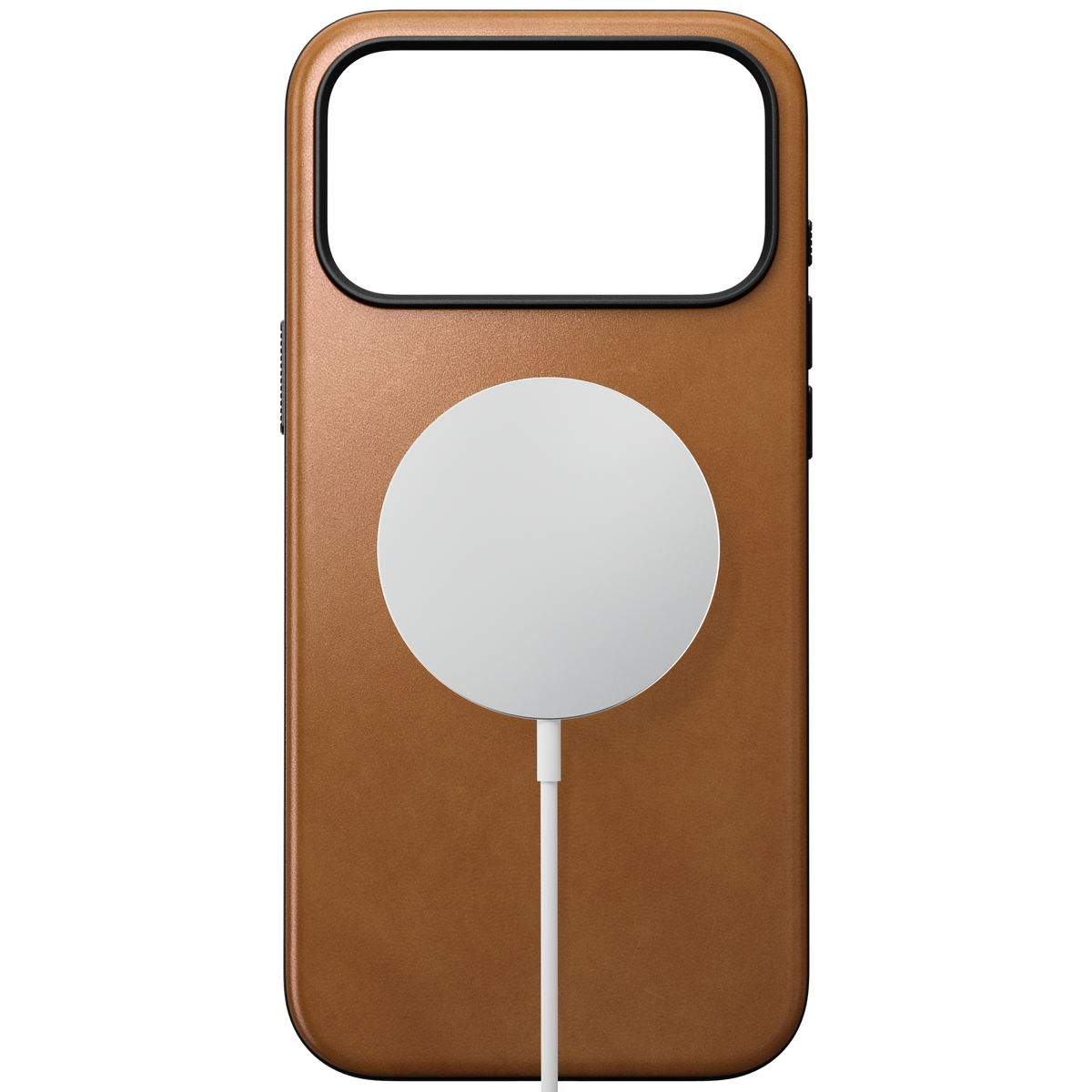 Nomad Modern MagSafe Skinndeksel til iPhone 18 Pro Max - Lys brun