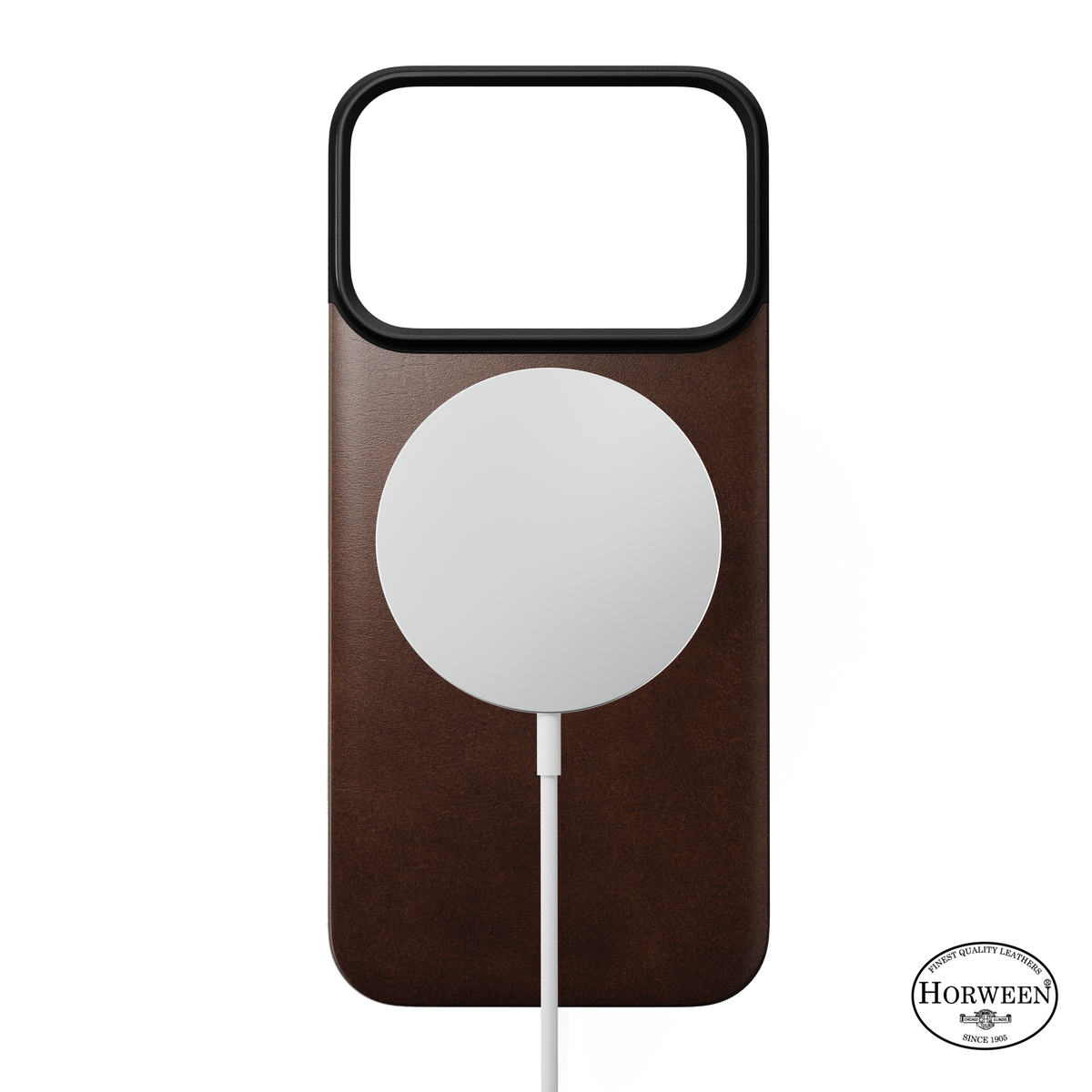 Nomad Magnetic MagSafe Skinndeksel til iPhone 18 Pro Max - Brun