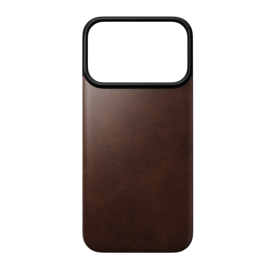 Nomad Magnetic MagSafe Skinndeksel til iPhone 18 Pro Max - Brun