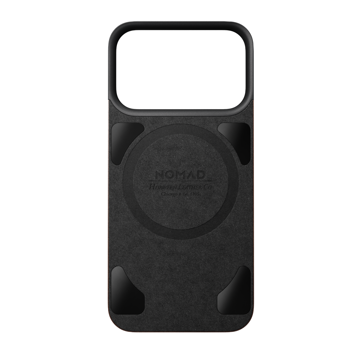Nomad Magnetic MagSafe Skinndeksel til iPhone 18 Pro Max - Brun
