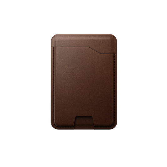 Nomad Leather Mag Kortmappe med FindMy - Brun