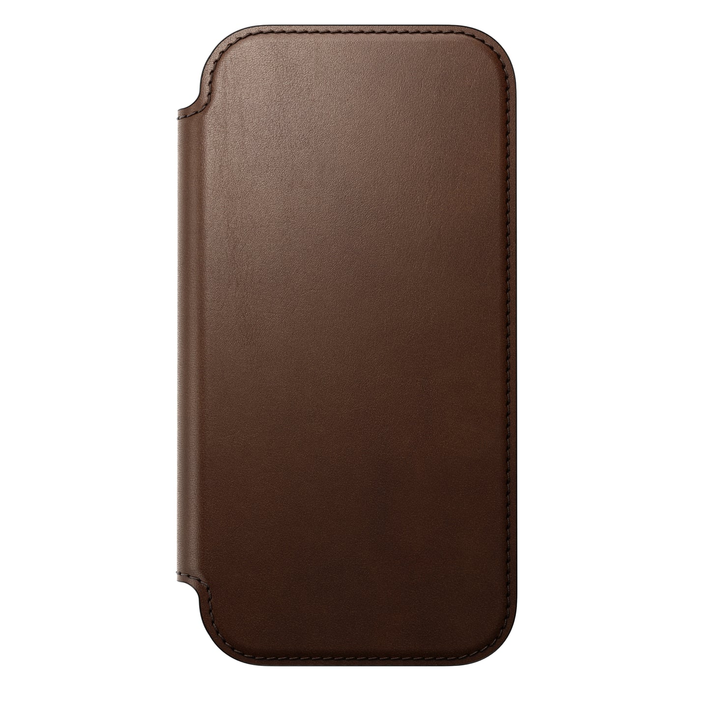 Nomad Modern Folio MagSafe Skinnetui til iPhone 17 - Brun
