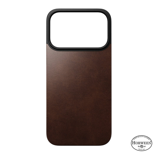 Nomad Magnetic MagSafe Skinndeksel til iPhone 17 Pro - Brun