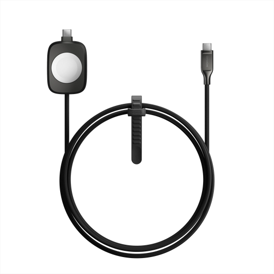 Nomad Universal USB-C Watch Ladekabel (1,5m) - Svart