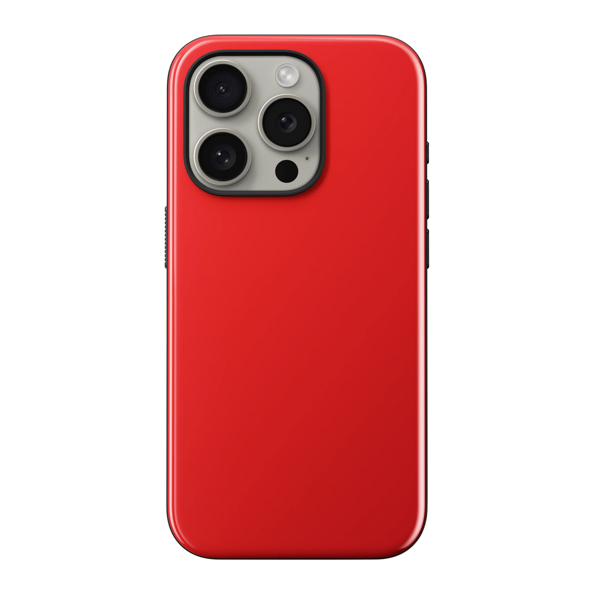 Nomad Sport Case MagSafe Deksel til iPhone 15 Pro - Night Watch Red