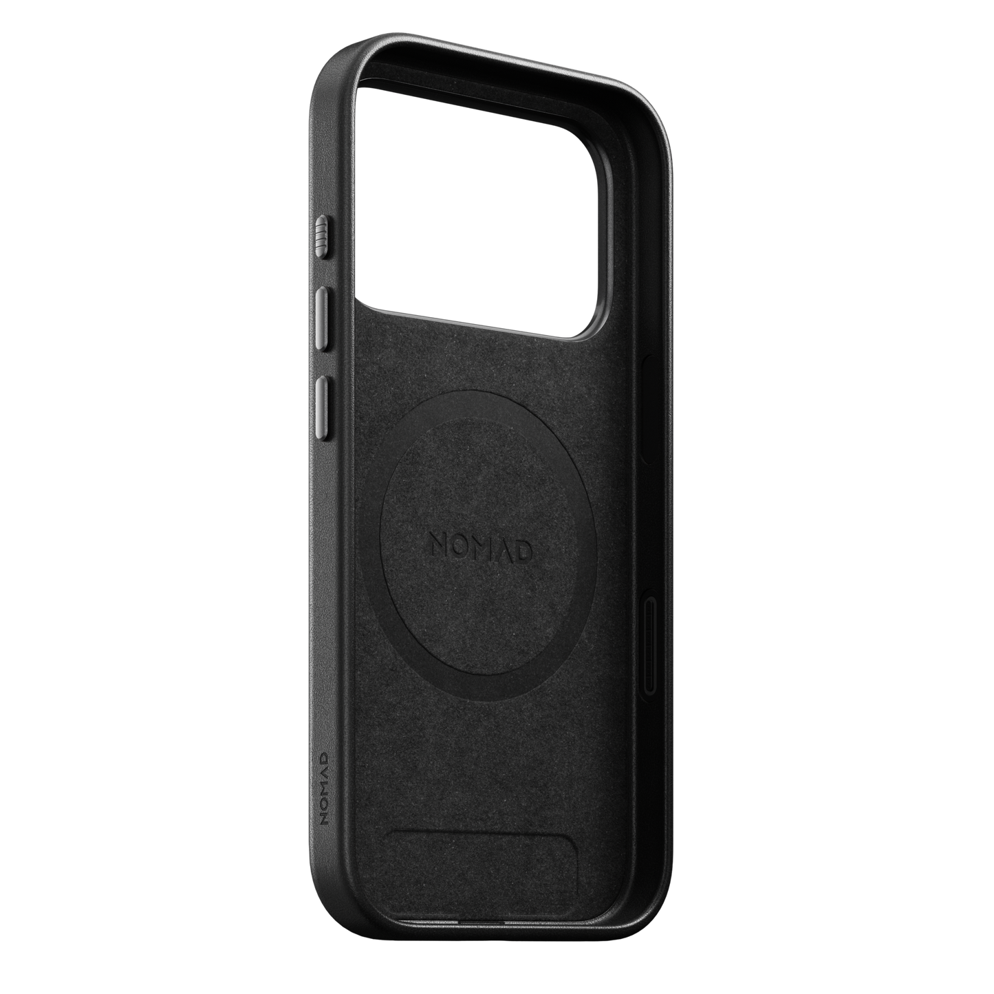 Nomad Traditional MagSafe Skinndeksel til iPhone 18 Pro - Svart