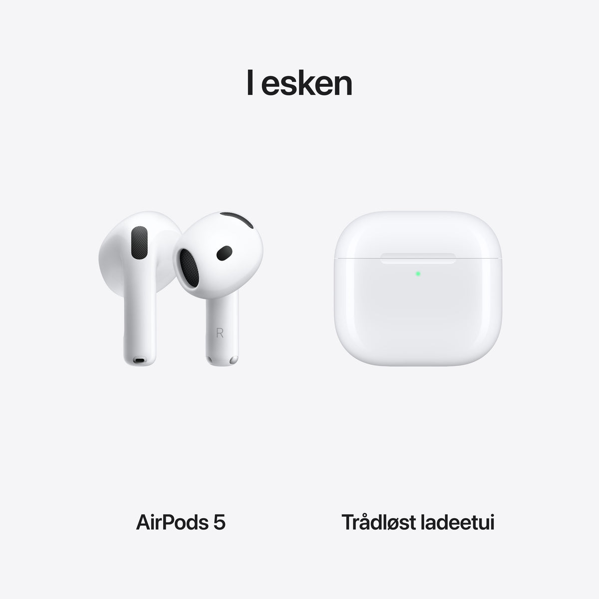 AirPods 5 med Trådløst Ladeetui