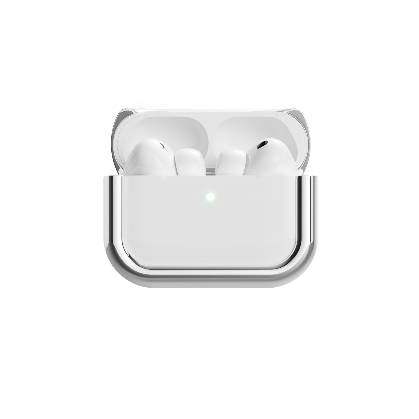Arc Pulse Deksel i Aluminium til AirPods Pro 3 - Sølv