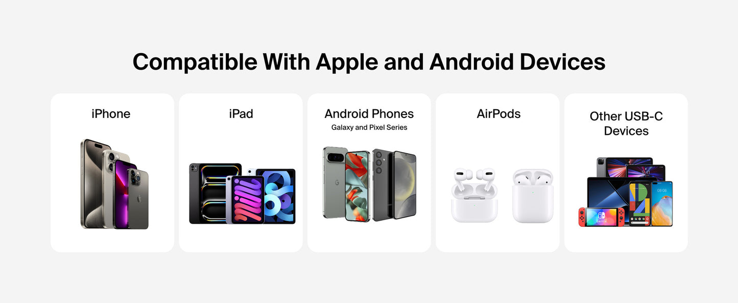 Belkin BoostCharge 10 000 mAh Strømbank med skjerm