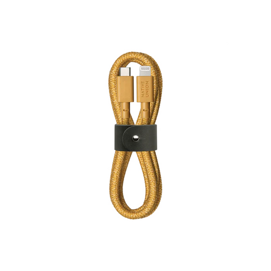 Native Union 1,2m Belt Kabel USB-C til Lightning - Kraft