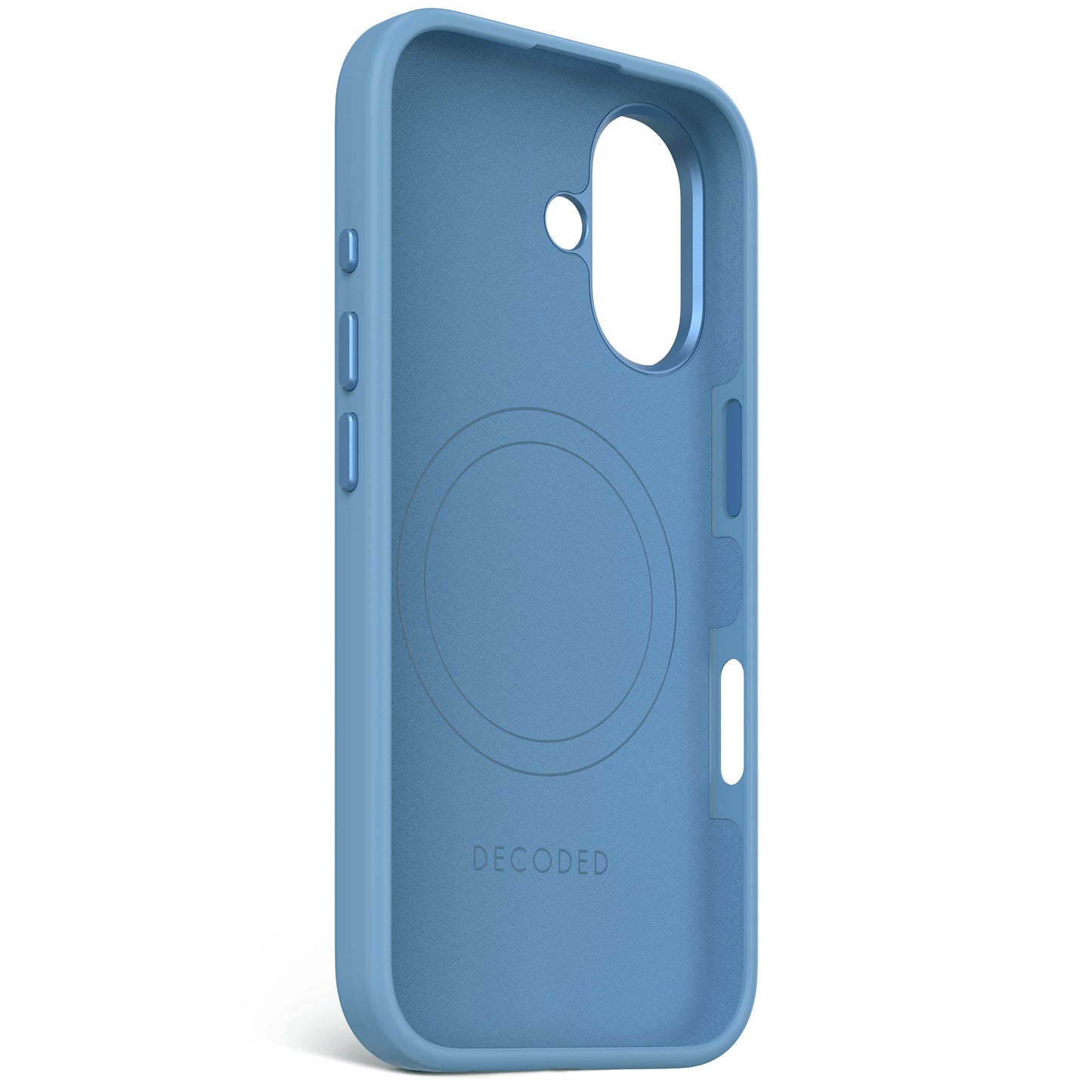 Decoded BackCover MagSafe Silikondeksel til iPhone 16 - Air Blue