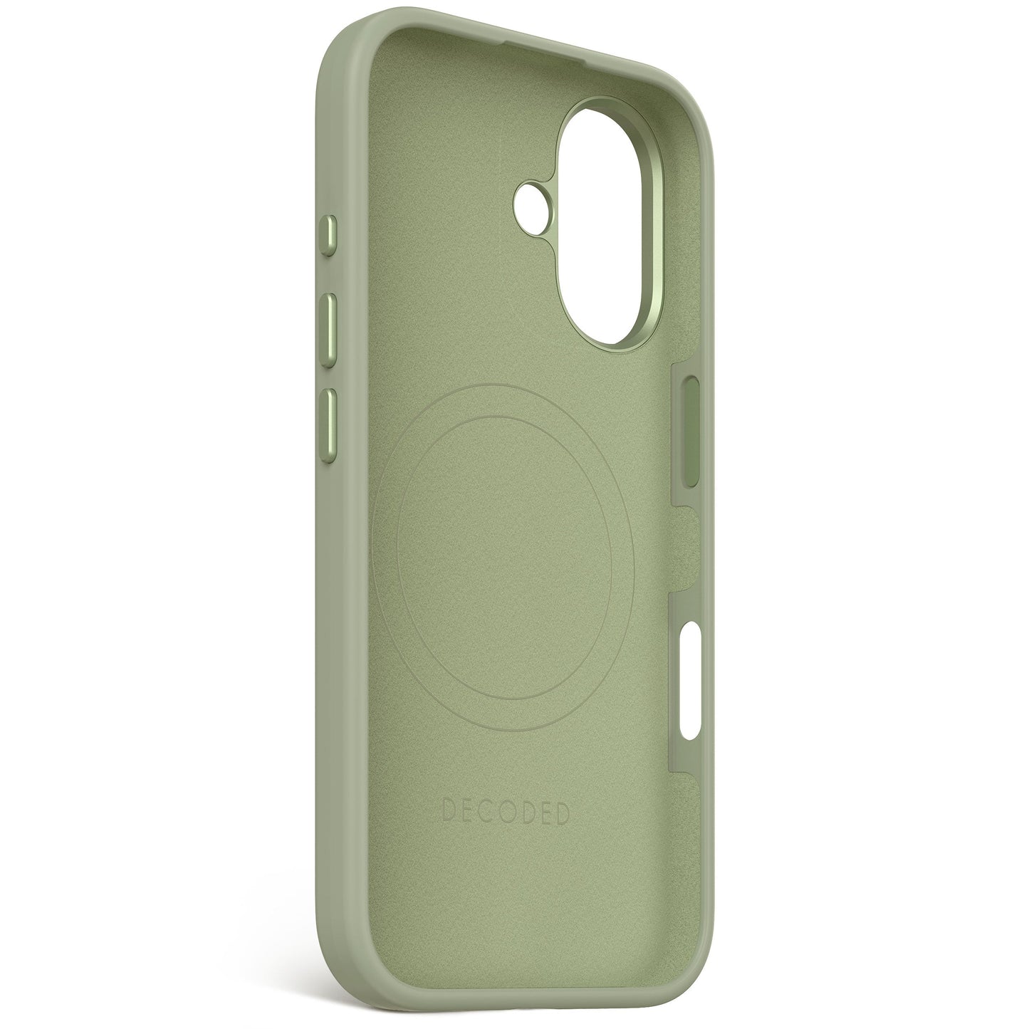 Decoded BackCover MagSafe Silikondeksel til iPhone 16 - Jade Green