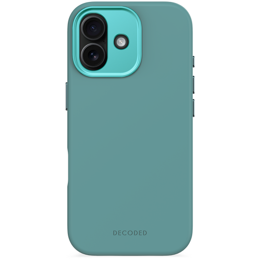 Decoded BackCover MagSafe Silikondeksel til iPhone 17 - Retro Blue