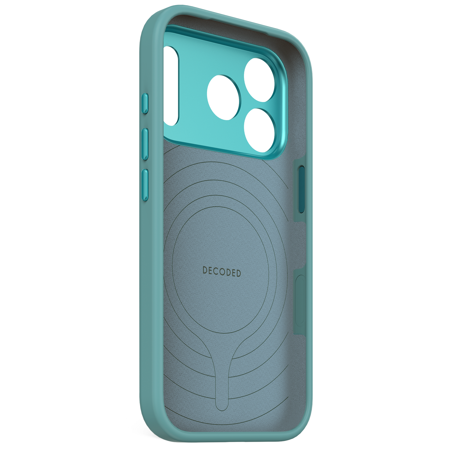 Decoded BackCover MagSafe Silikondeksel til iPhone 17 Pro - Retro Blue