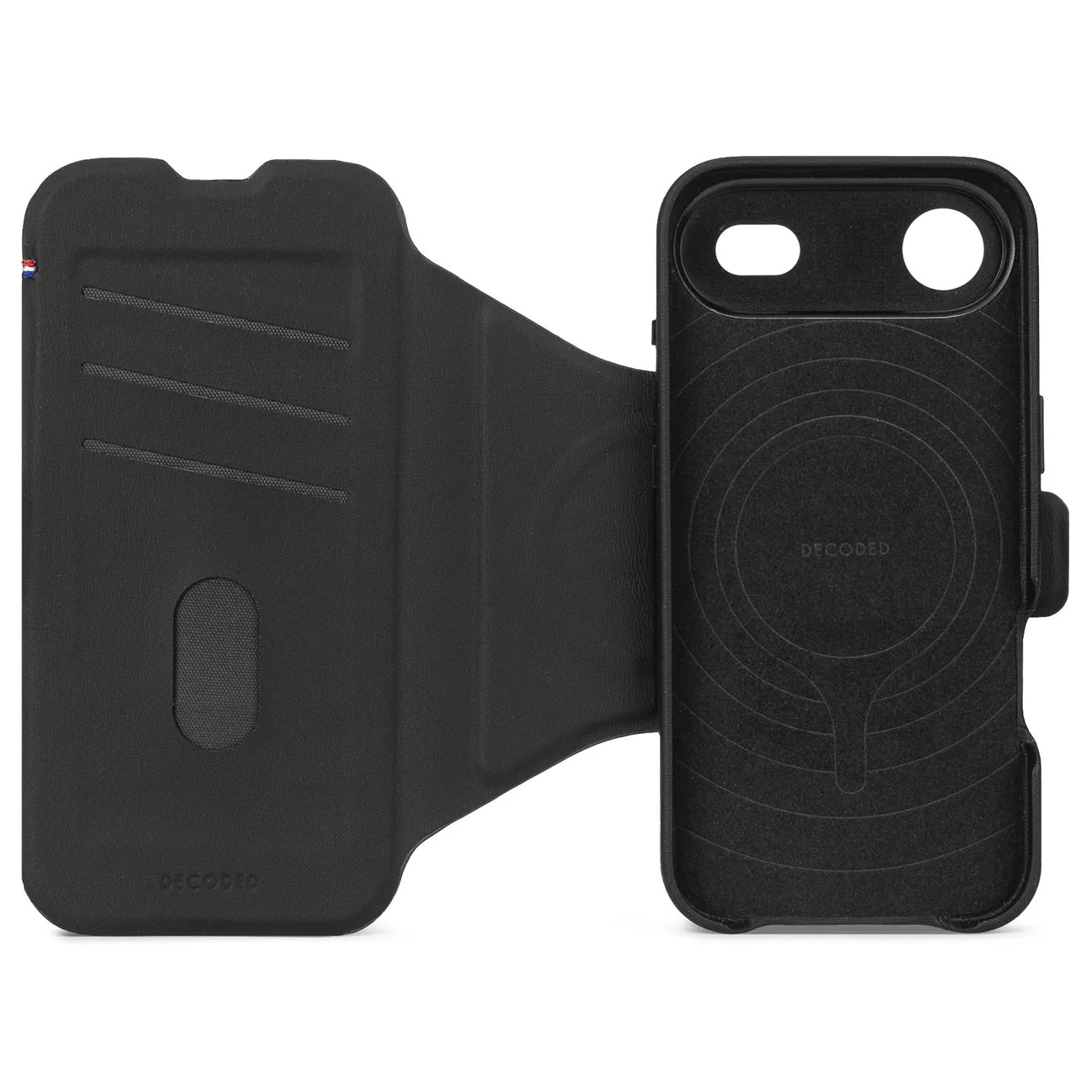 Decoded Detachable Wallet MagSafe Silikonetui til iPhone Air - Phantom Black