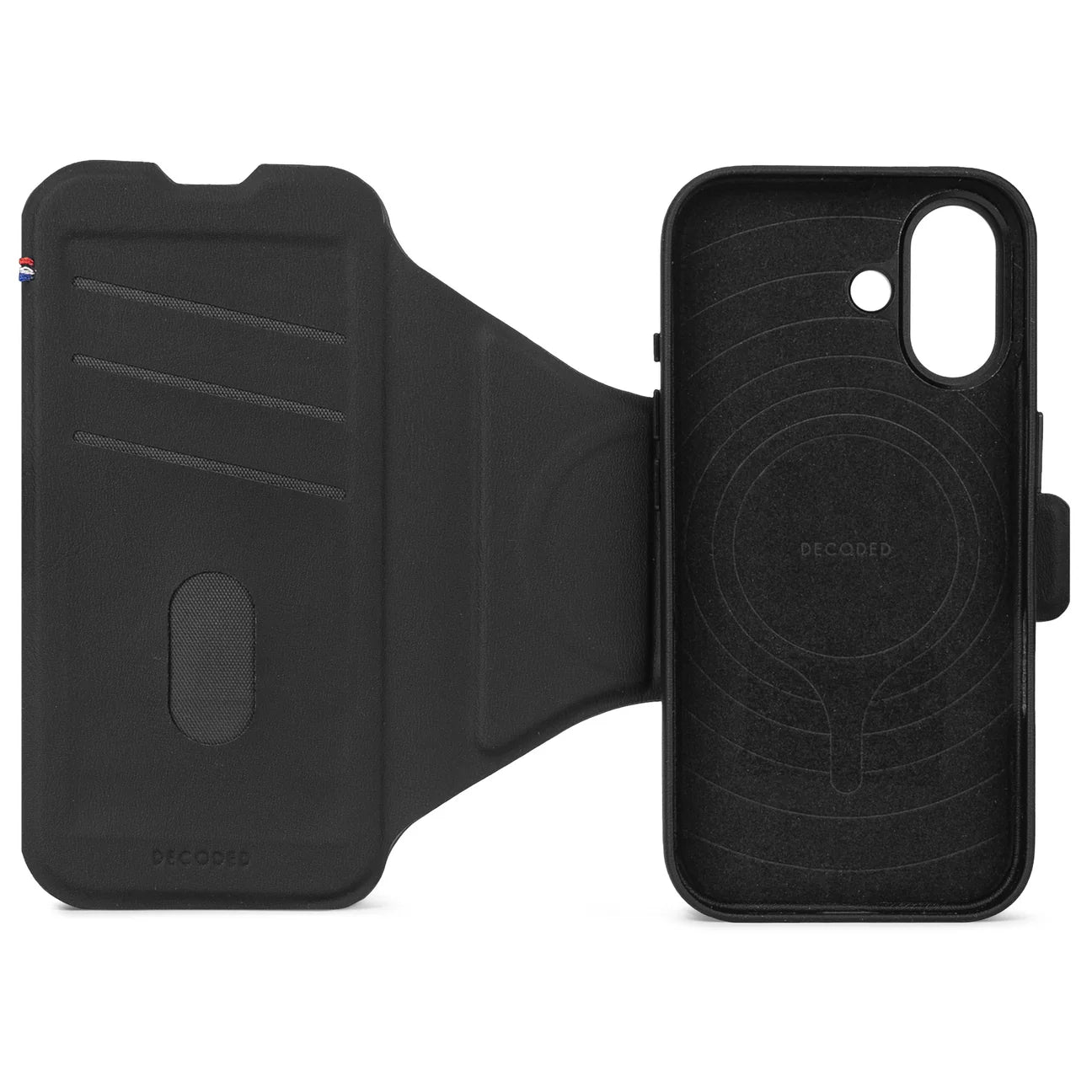Decoded Detachable Wallet MagSafe Silikonetui til iPhone 17 - Phantom Black