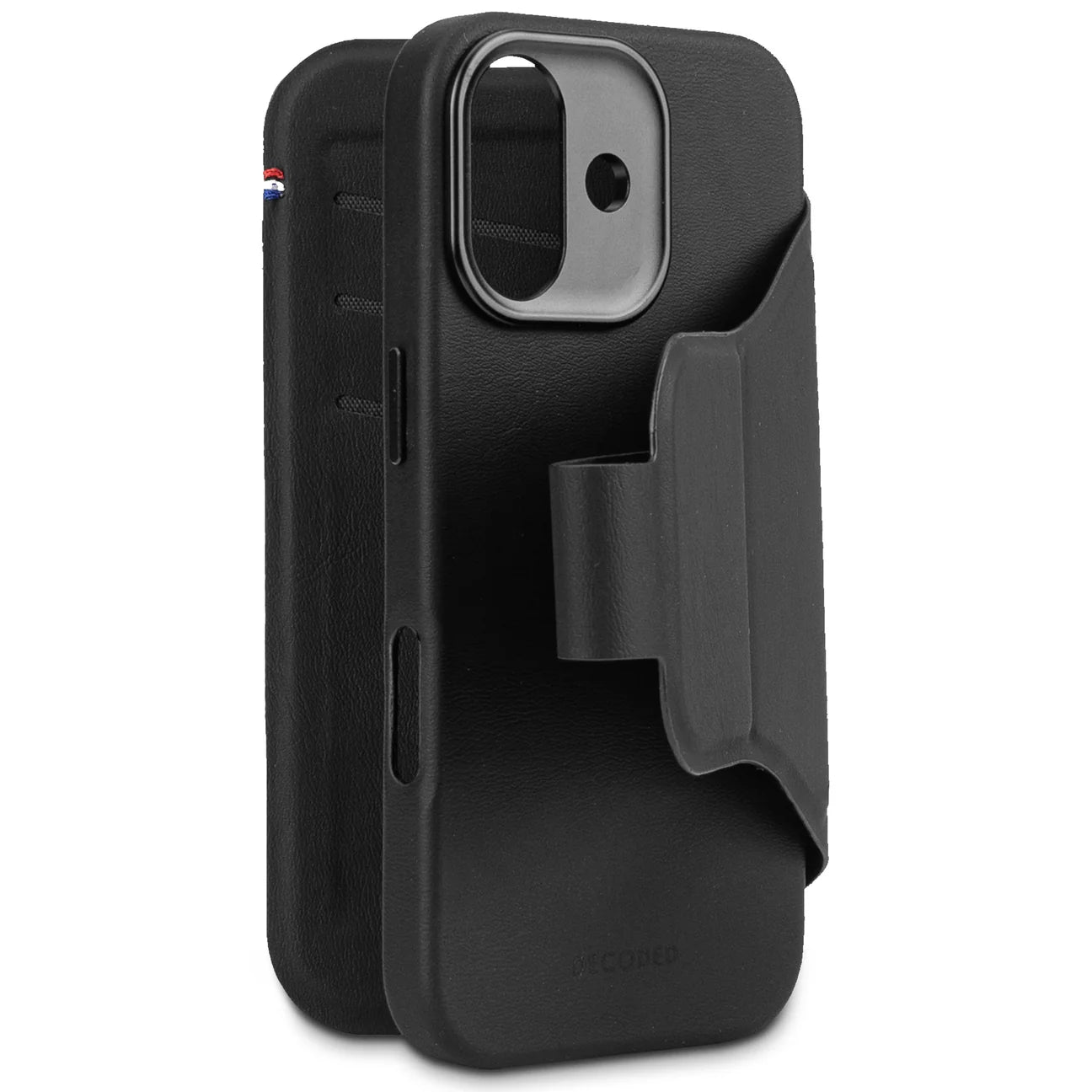 Decoded Detachable Wallet MagSafe Silikonetui til iPhone 17 - Phantom Black