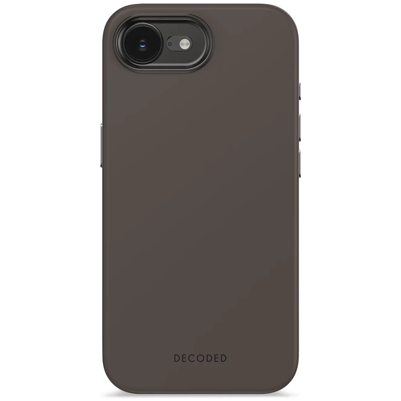 Decoded Backcover Silikondeksel til iPhone 17e/16e - Kull