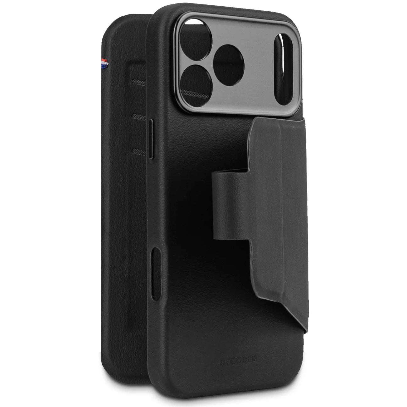 Decoded Detachable Wallet MagSafe Silikonetui til iPhone 17 Pro Max - Phantom Black