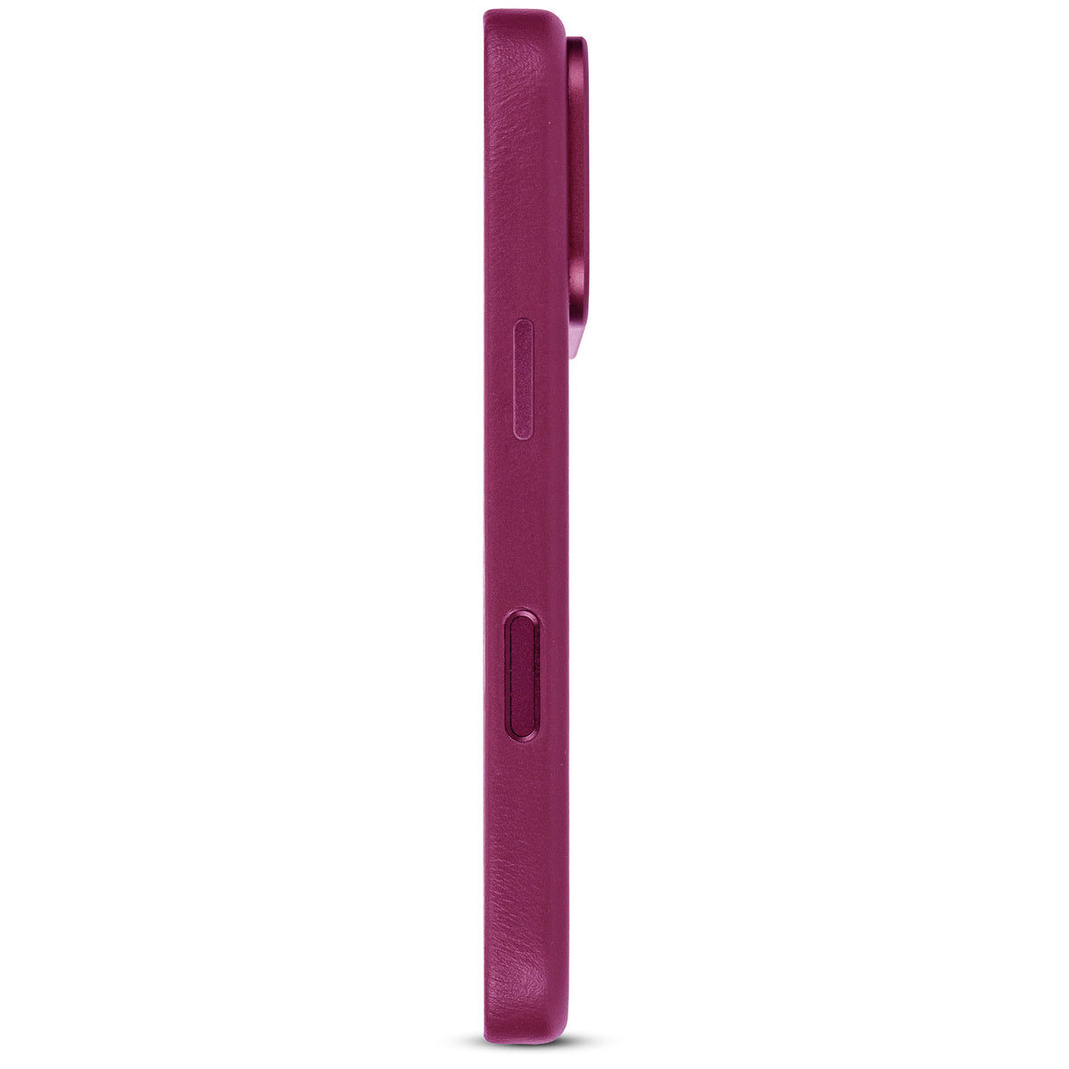 Decoded MagSafe Skinndeksel til iPhone 18 Pro - Aubergine