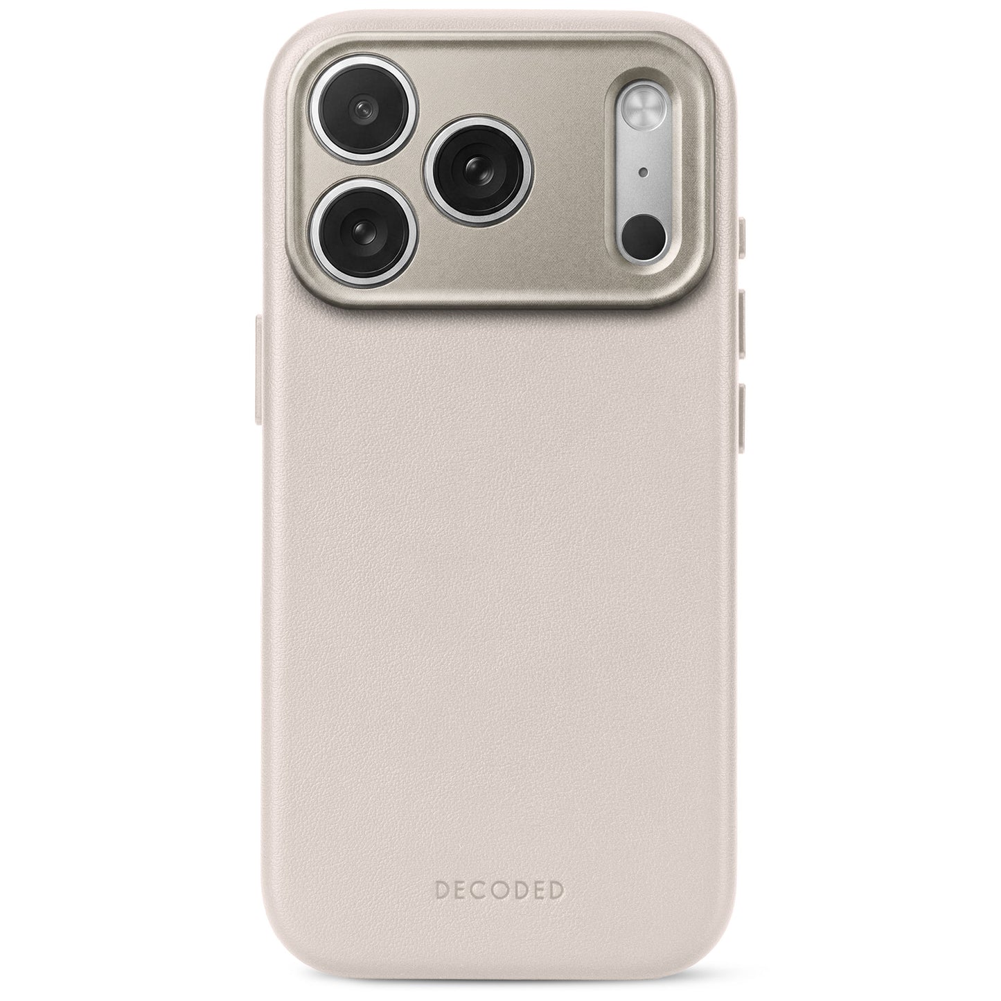 Decoded MagSafe Skinndeksel til iPhone 18 Pro - Taupe