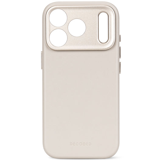 Decoded MagSafe Skinndeksel til iPhone 18 Pro - Taupe