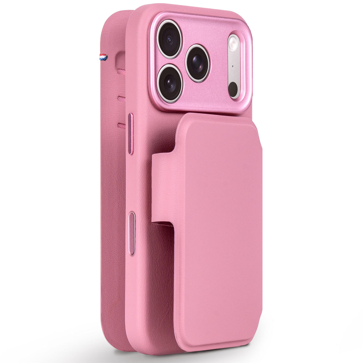 Decoded Lommebokdeksel i silikon med MagSafe til iPhone 18 Pro - Rosa