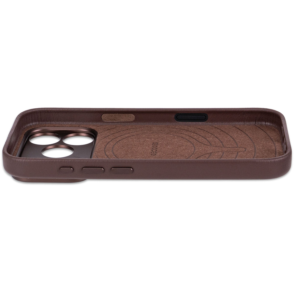 Decoded MagSafe Skinndeksel til iPhone 18 Pro Max - Brun