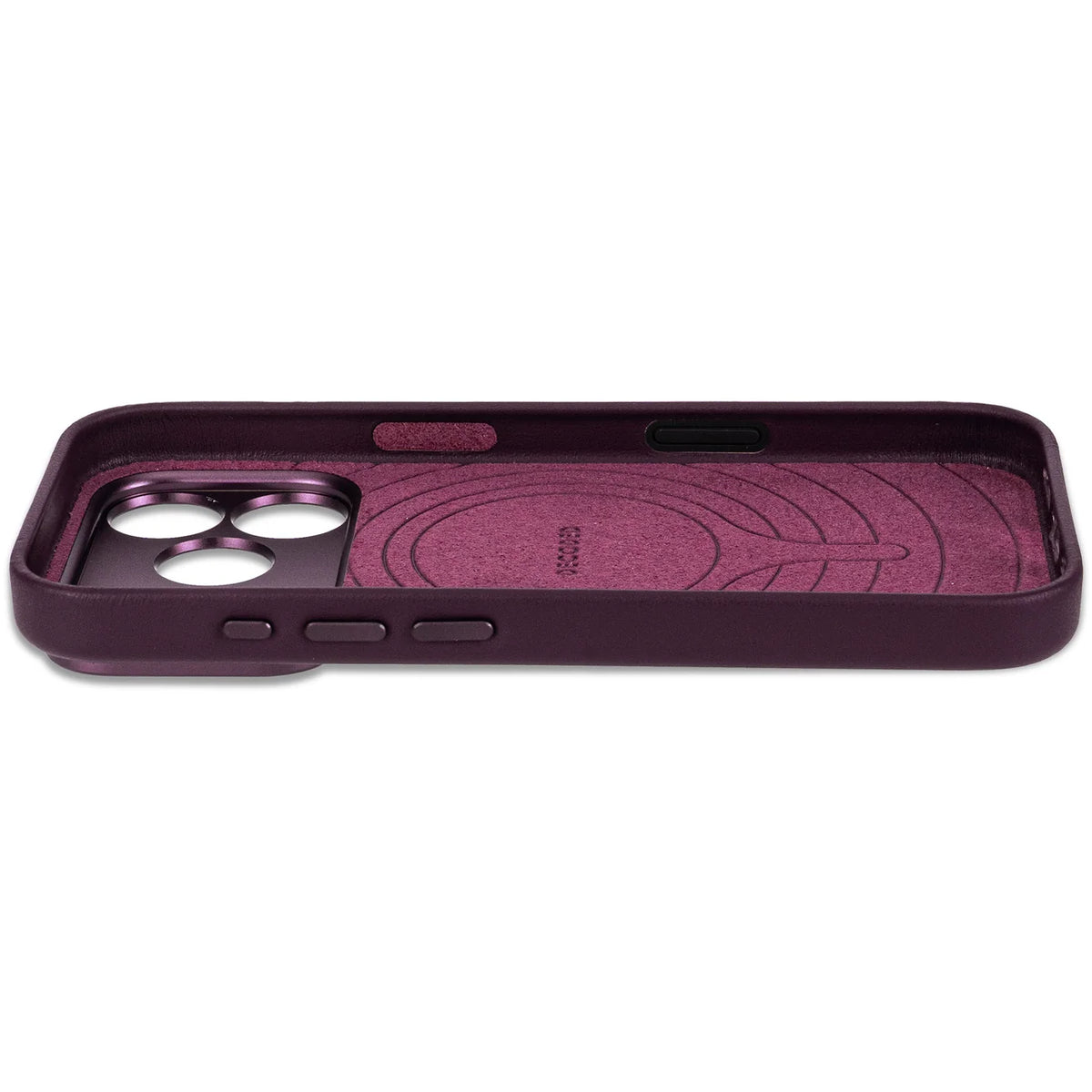 Decoded MagSafe Skinndeksel til iPhone 18 Pro Max - Plum