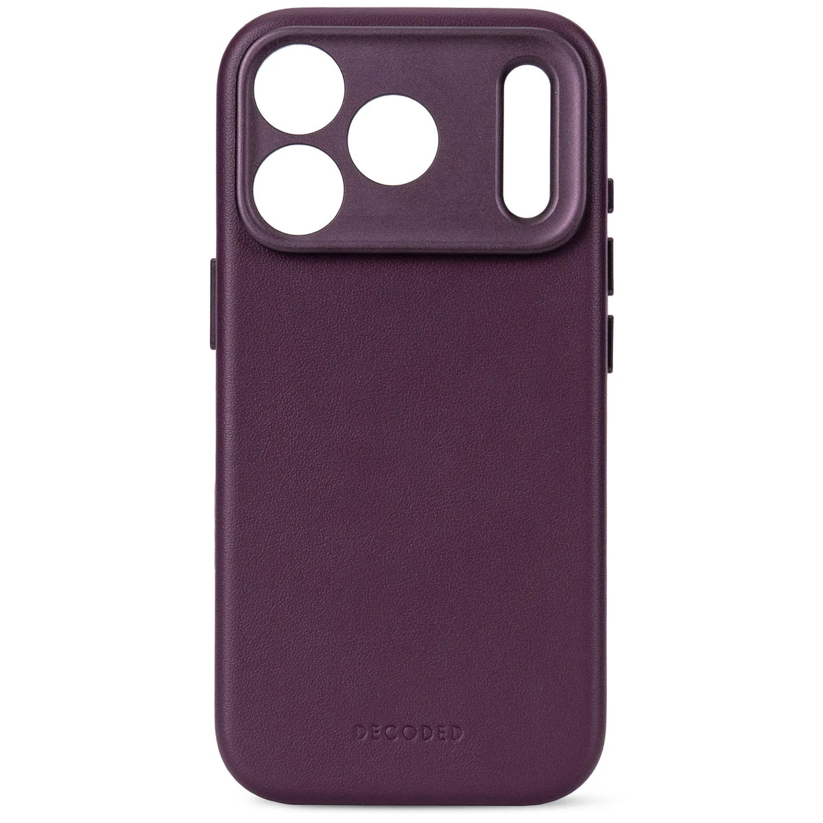 Decoded MagSafe Skinndeksel til iPhone 18 Pro - Plum