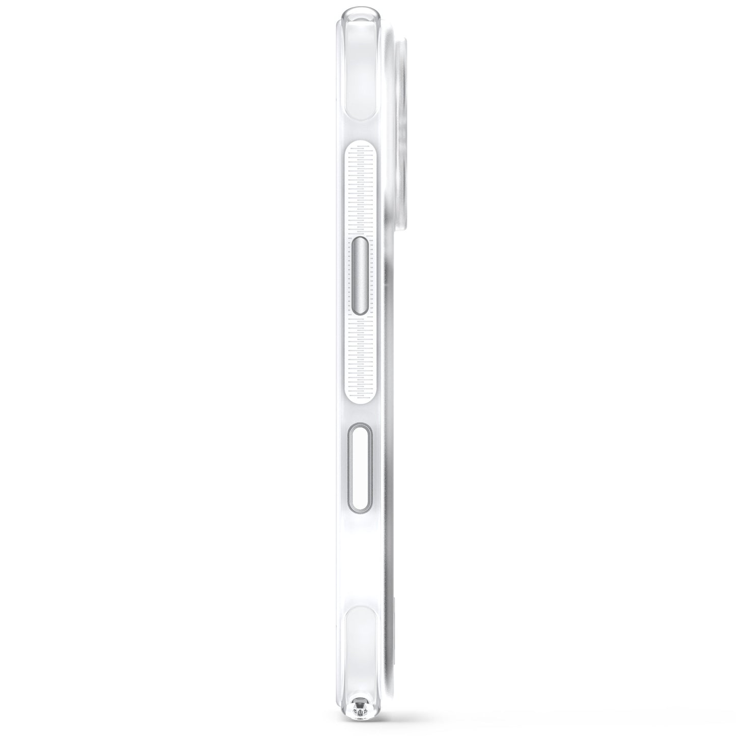 Decoded Hybrid MagSafe Deksel med Stativ til iPhone 18 Pro Max - Frostet hvit