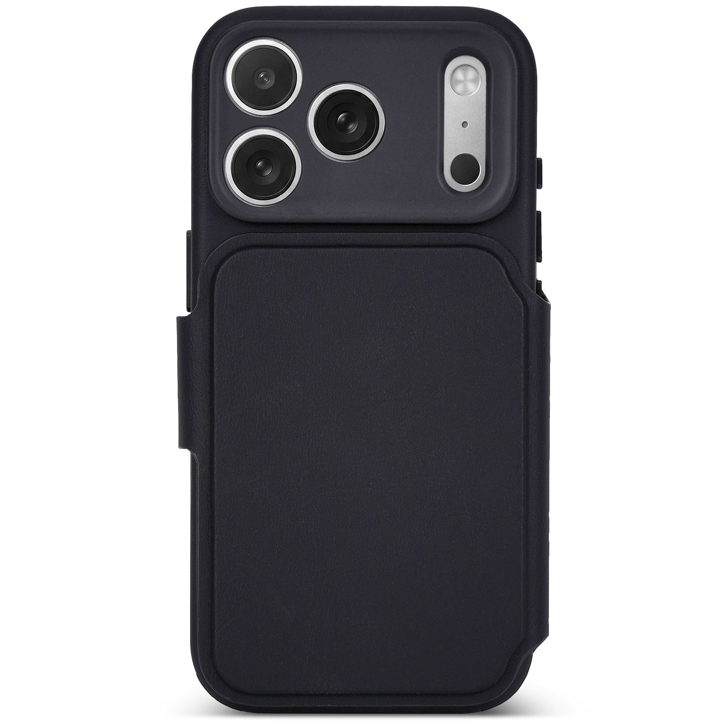 Decoded Lommebokdeksel i silikon med MagSafe til iPhone 18 Pro Max - Phantom Black