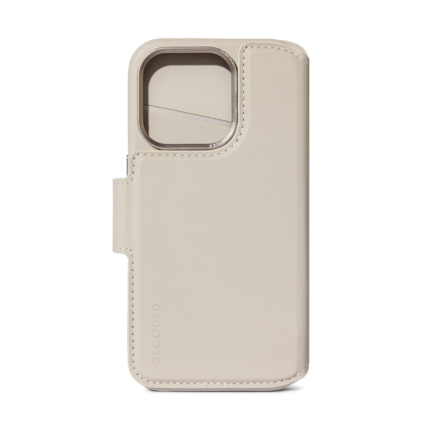 Decoded Detachable Wallet MagSafe Skinnetui til iPhone 15 Pro Max - Clay
