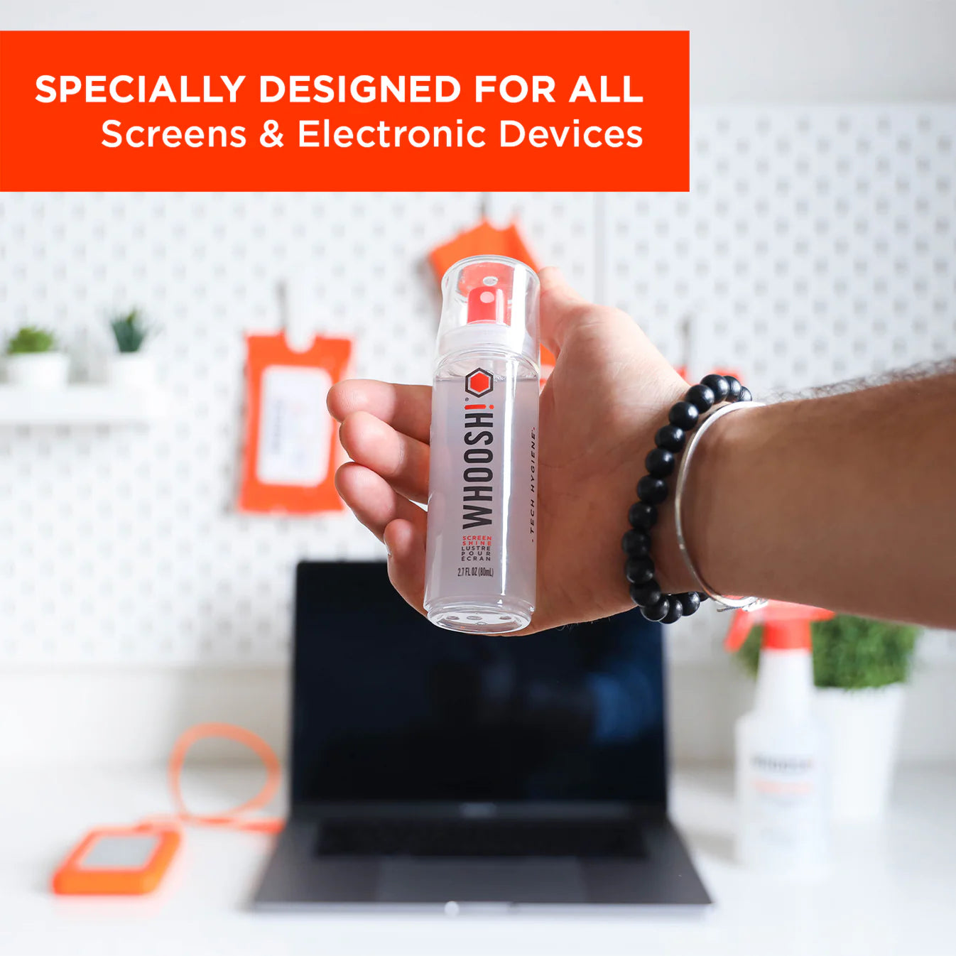 WHOOSH Screen Shine Go XL 100ml Skjermrens