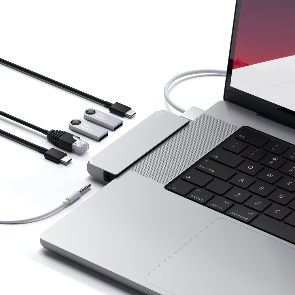 Satechi Pro Hub Mini Multiport Adapter - Sølv