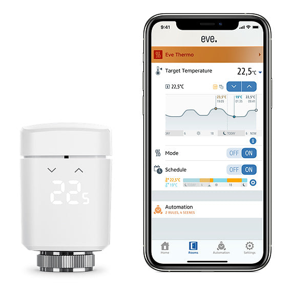 Eve Thermo Connected radiatorregulator 2-pakk