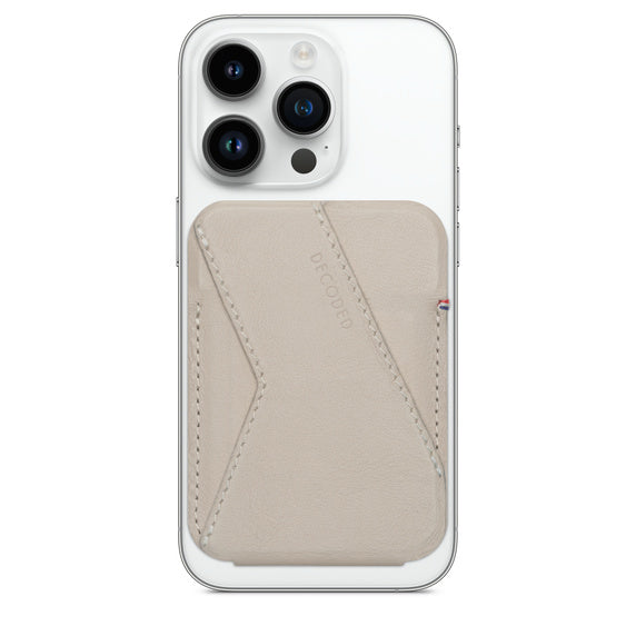 Decoded MagSafe Kortholder/Stand - Clay