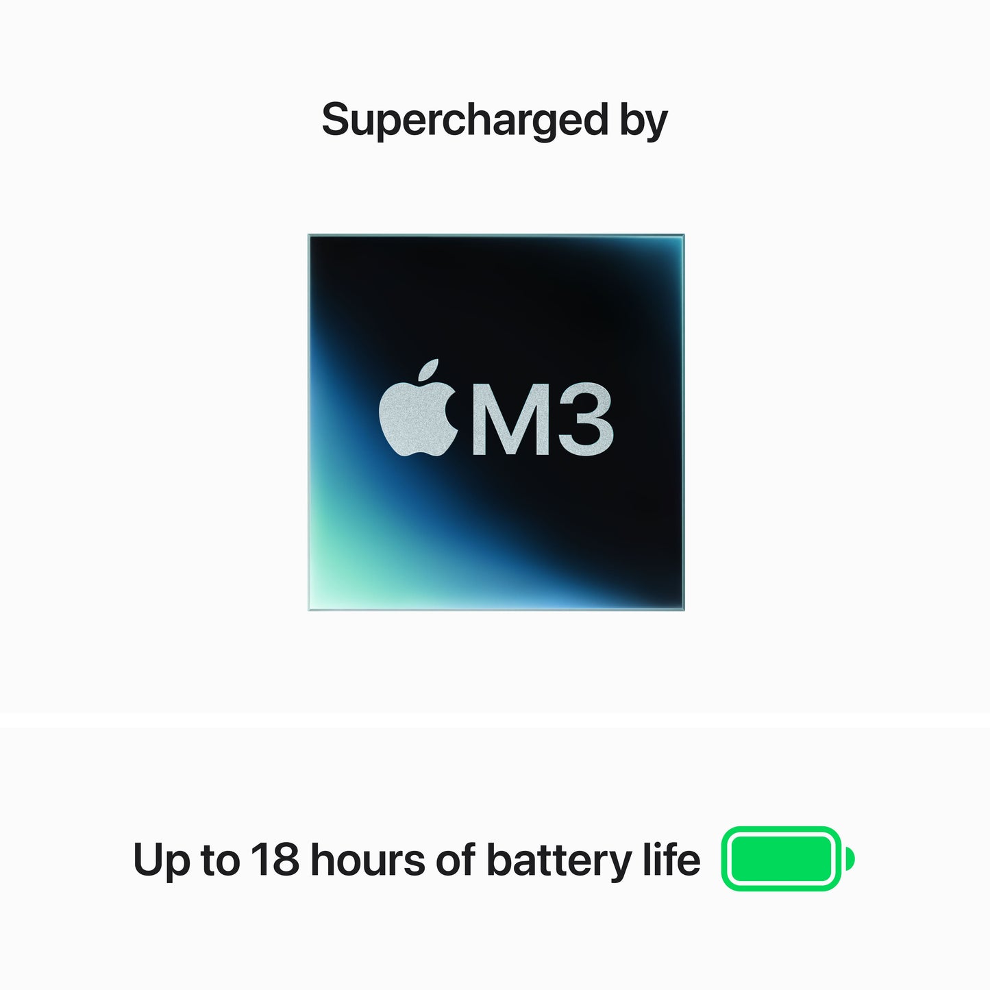 MacBook Air 13-tommer M3 8 GB Minne 512 GB SSD - Midnatt