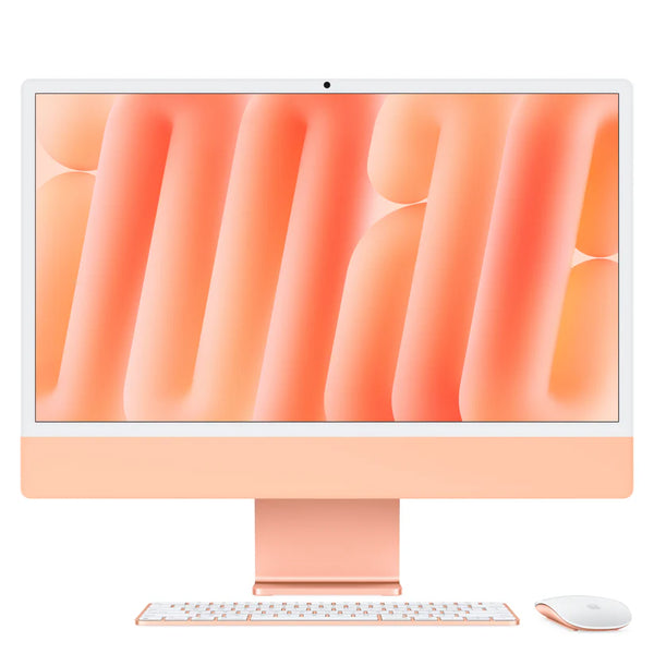 iMac 24-tommer M4 10GPU 256GB SSD 16GB Minne - Oransje – Eplehuset